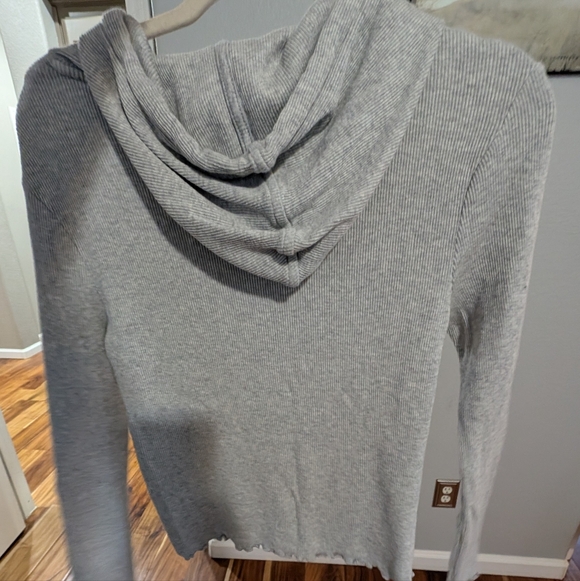 Paul Frank Logo Christmas Monkey Hooded Ribbed Juniors Shirt Size Large Nwot ❤ - Picture 4 of 5